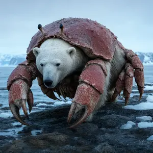 Crab + Polar bear